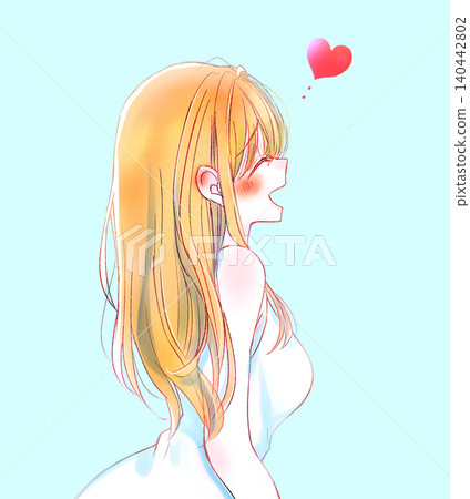 Smiling woman, romance, summer Smiling woman, romance, summer 140442802