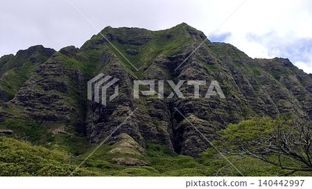 美國夏威夷古蘭尼山 140442997