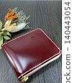 Leathercraft_Middle Wallet_Red Leather 140443054