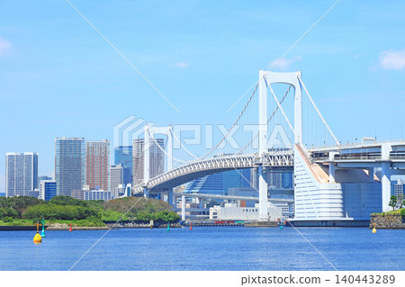 Scenery of Rainbow Bridge, Minato-ku, Tokyo Scenery of Rainbow Bridge, Minato-ku, Tokyo 140443289