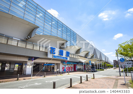 西鐵大牟田線花畠站的風景 140443383