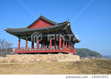 [South Korea/Boryeong City] Historical site of Chungcheong Suyeongseong Fortress on the west coast of South Korea 140443851