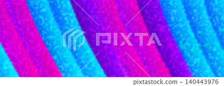 Abstract neon halftone background. Diagonal stripes pattern in vibrant pink, purple, and cyan colors. Abstract neon halftone background. Diagonal stripes pattern in vibrant pink, purple, and cyan colors. 140443976