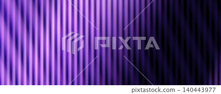 Abstract Purple Vertical Light Bars on Dark Gradient Background 140443977