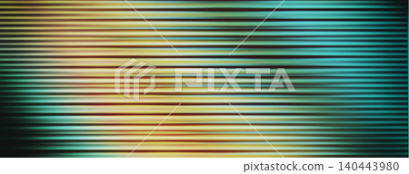 Abstract horizontal stripes background with motion blur. Yellow and teal gradient lines texture. Abstract horizontal stripes background with motion blur. Yellow and teal gradient lines texture. 140443980