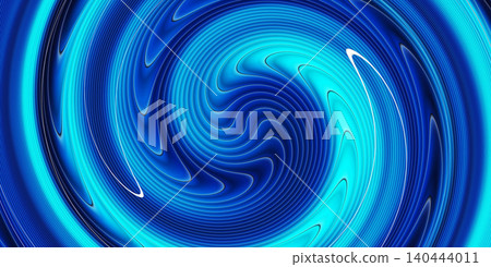 Abstract Blue Cyan Fluid Swirl Background with Concentric Wave Pattern Abstract Blue Cyan Fluid Swirl Background with Concentric Wave Pattern 140444011