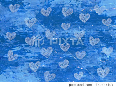 Heart Pastel Painting Heart Pastel Painting 140445105