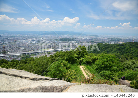 高野山（從觀庭眺望大阪市內）【大阪府片野市】 140445246