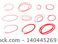 Handwritten marking kit, red 140445269