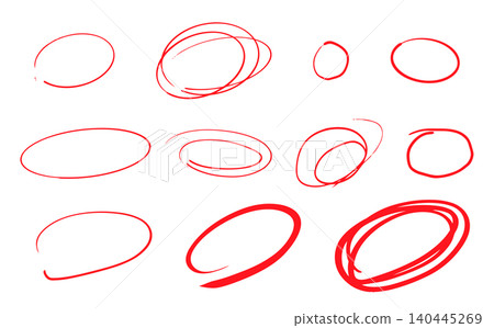 Handwritten marking kit, red 140445269