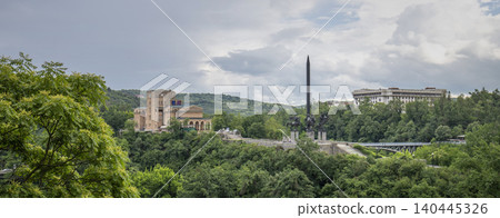 Panoramic view of landmarks Panoramic view of landmarks 140445326