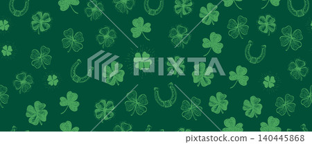 clover, pattern, leaf 140445868