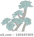Succulent plants 140445909