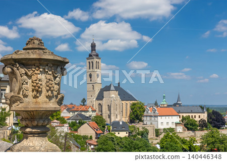View of Kutna Hora with church of Saint James in Czech Republic. View of Kutna Hora with church of Saint James in Czech Republic. 140446348
