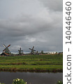 桑斯安斯風車村（Zaanse Schans），荷蘭的風車小鎮。 140446460