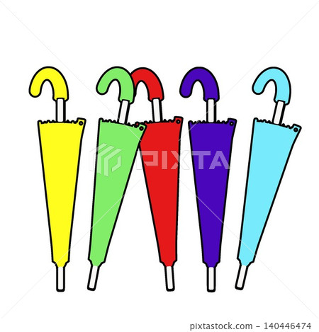 Illustration of umbrella Illustration of umbrella 140446474