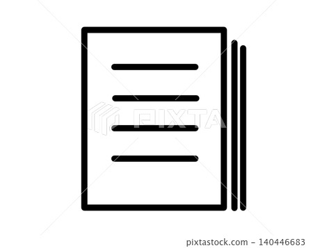 Illustration of a stack of documents Illustration of a stack of documents 140446683