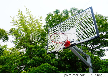 Basketball goal Basketball goal 140448239