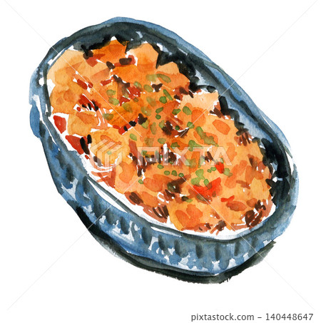 蘿蔔粉絲麻婆豆腐水彩畫(26614像素,7張圖片) 蘿蔔粉絲麻婆豆腐水彩畫(26614像素,7張圖片) 140448647