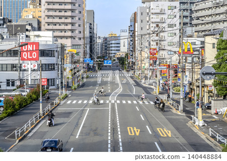 東京大田區都會景觀:大森車站附近的澤田街 東京大田區都會景觀:大森車站附近的澤田街 140448884