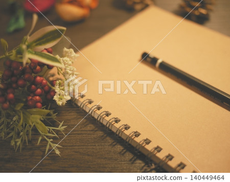 Fashionable notebook and pen Fashionable notebook and pen 140449464