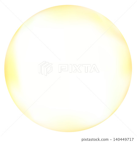 Soap bubbles yellow gold Soap bubbles yellow gold 140449717