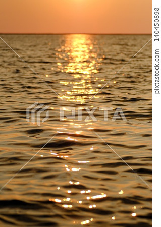 Sunset over the sea Sunset over the sea 140450898