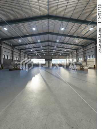 Vast Industrial Warehouse Vast Industrial Warehouse 140451716