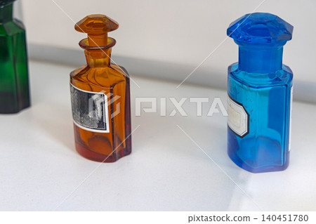 Vintage Pharmacy Glass Jars Vintage Pharmacy Glass Jars 140451780