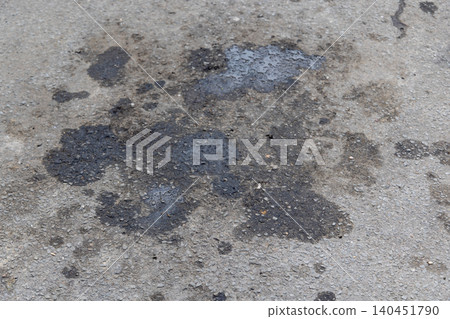 Oil Stains at Street 140451790