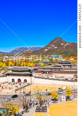 秋天的首爾景福宮 秋天的首爾景福宮 140452125