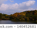 水龜之鄉的秋葉美景 140452681