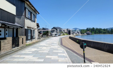 Coastline leading to Amanohashidate Coastline leading to Amanohashidate 140452824