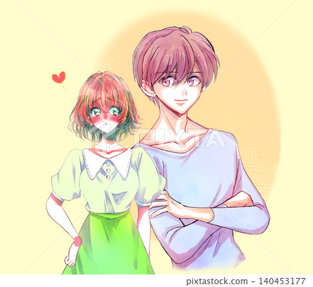 A woman who is in love with a man 140453177