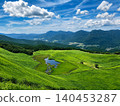 Summer scenery of Soni Plateau, Nara Prefecture 140453287