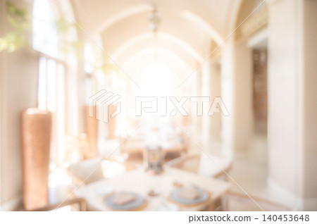 Abstract blurred restaurant interior background Abstract blurred restaurant interior background 140453648