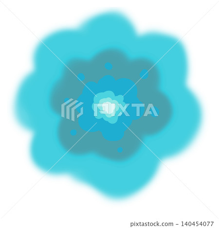 Explosion effect (blue) Explosion effect (blue) 140454077