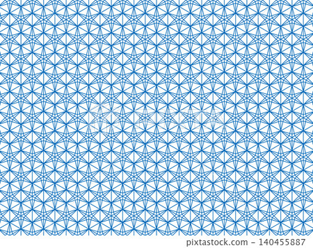 Blue gentian pattern background 140455887