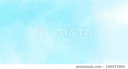 A background illustration featuring light blue watercolors bleeding onto drawing paper. A background illustration featuring light blue watercolors bleeding onto drawing paper. 140455993