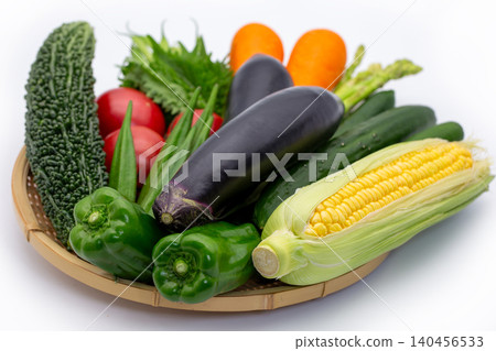 Assorted summer vegetables Assorted summer vegetables 140456533