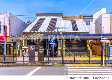 A view of Sagamihara city in Japan, including JR Yokohama Line's Fuchinobe Station, on the 21st. A view of Sagamihara city in Japan, including JR Yokohama Line's Fuchinobe Station, on the 21st. 140456544
