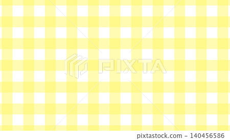 Fluorescent yellow neon gingham check, pop horizontal background, yellow Fluorescent yellow neon gingham check, pop horizontal background, yellow 140456586
