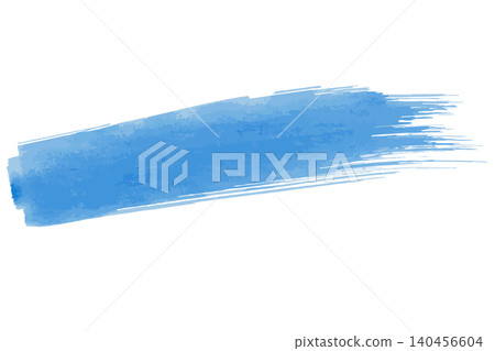 藍色筆觸波浪筆觸向量圖素材 藍色筆觸波浪筆觸向量圖素材 140456604