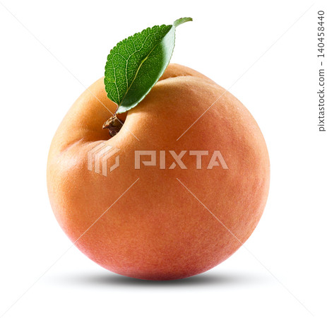 Apricot isolated on white background 140458440