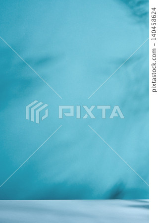 Minimalistic abstract light blue background with soft shadow for product presentation Minimalistic abstract light blue background with soft shadow for product presentation 140458624
