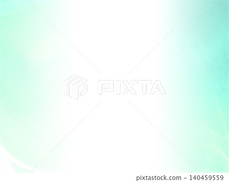 Sheer, pale blue-green gauze fabric with a gradient that darkens from the center to the sides. Other colors available. 140459559