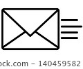 Email, letter, sending, receiving, postal service, envelope, sending and receiving, direct mail, message, letter, correspondence 140459582