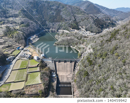 Natsuko Dam, Mima City, Tokushima Prefecture Natsuko Dam, Mima City, Tokushima Prefecture 140459942