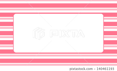 Fluorescent red neon border pattern frame, a pop-style horizontal decorative frame. Fluorescent red neon border pattern frame, a pop-style horizontal decorative frame. 140461193