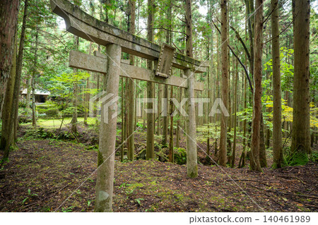 若宮神社，宛如另一個世界，靜靜地坐落在兵庫縣丹波市。 140461989
